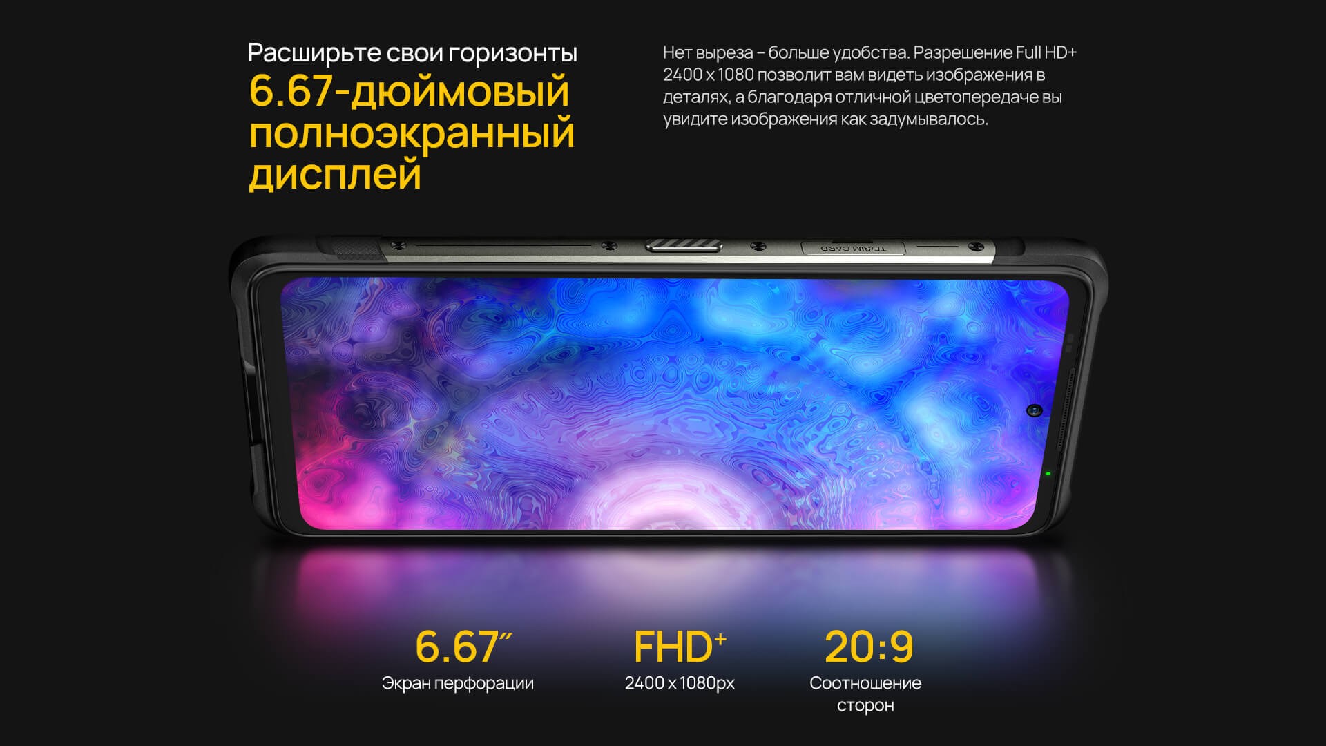 Экран смартфона Ulefone Armor 10 Ulefone Armor 10 - экран