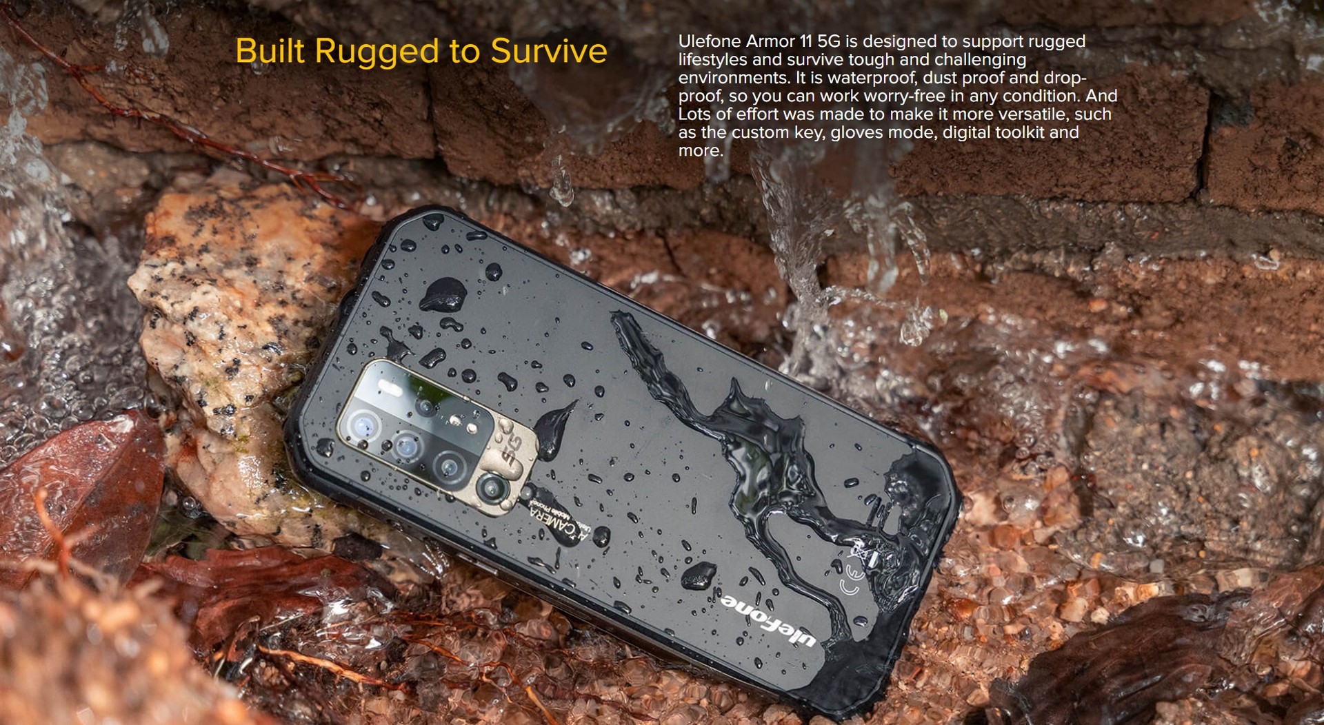 Защищенный корпус смартфона Ulefone Armor 11 Ulefone Armor 11 - защищенный корпус